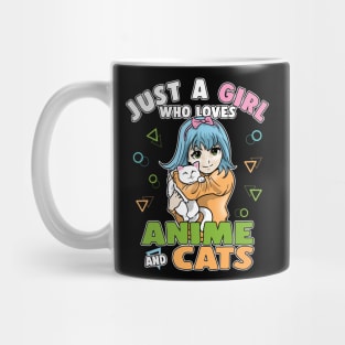 Anime And Cats Manga Japan Kawaii Otaku Mug